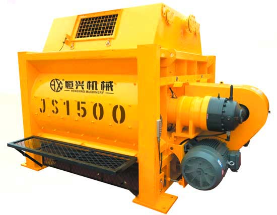 JS1500雙卧(wò)軸強制(zhi)式攪拌(bàn)機