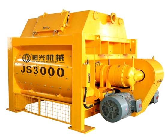 JS3000雙卧(wò)軸強制(zhi)式攪拌(ban)機