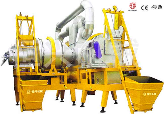 移動(dong)式瀝青混(hun)合料再生(shēng)攪拌設備(bei)