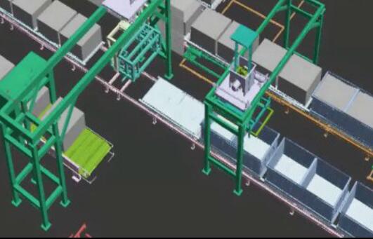 水泥(ní)發泡砌塊(kuài)生産線 泡(pào)沫混凝土(tǔ)砌塊生産(chan)線3D視頻