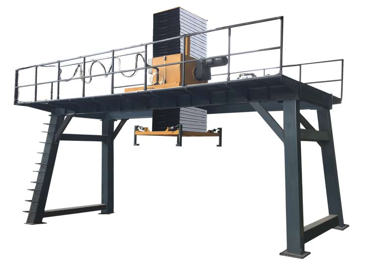 免蒸加(jiā)氣塊脫模(mo)設備