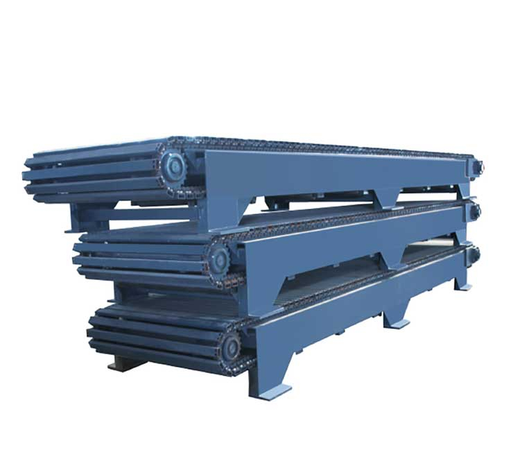 陶粒加(jia)氣塊切割(gē)輸送機