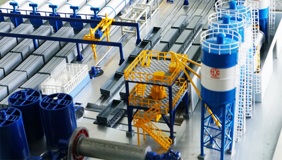 加(jiā)氣混凝(níng)土砌塊(kuai)生産線(xiàn)