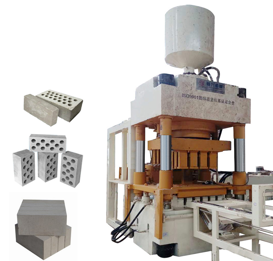 靜壓(ya)磚機作(zuo)爲的無(wu)振動磚(zhuan)機設備(bei)可以做(zuò)什麽磚(zhuān)